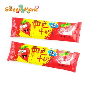 Leche de fresa sabor Caramelo Suave fruta masticable dulces de caramelo - Product Image 4