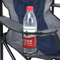 Chaise pliante de sac à main de dossier remplaçable en tissu de camping