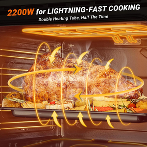 <span class=keywords><strong>Forno</strong></span> Elettrico da <span class=keywords><strong>Incasso</strong></span> Multifunzione da 60cm, Grande Capacità 70L, con Convezione e Funzioni Smart - Product Image 3