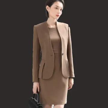 Nanchang Xihui Hot Sale Ladies Formal Office Skirt Wear Women Suits Women Lady Formal Blazer Suit