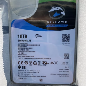 Ổ cứng Seagate <span class=keywords><strong>SkyHawk</strong></span> AI Surveillance <span class=keywords><strong>10TB</strong></span> mới nguyên bản, SATA 3.5 inch - Product Image 1