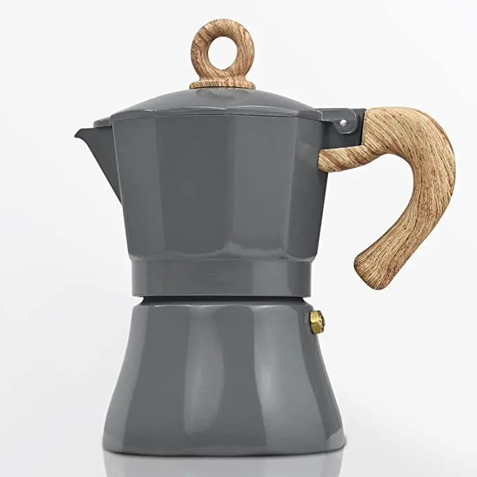 Cafeteira italiana personalizada cafeteira moka pote de aço inoxidável moka pote de café expresso
