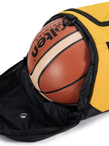 À la mode Nouveau Design 2-en-1 Étanche Polyester Sac De Sport Humide/Sec Séparé Sport Formation Zipper Sac À Dos pour Voyage En Plein Air - Product Image 5