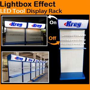 Expositor de Herramientas de Capas Metálicas Personalizado Apache para Ferreterías, Supermercados y Soluciones Profesionales de Almacenamiento de Herramientas para Garajes - Product Image 6