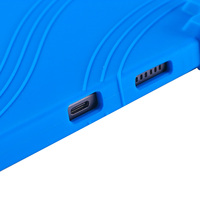 Coque robuste antichoc pour tablette T-Mobile Revvl Tab 5G 2023 10.36 pouces Housse de béquille réglable en silicone souple pour enfants