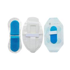 Surface Catheter Fixation Device A C T Type 2cm8cm 3cm12cm Blue Breathable Adhesive Pad Medical Drainage Tube Fixer - Product Image 2