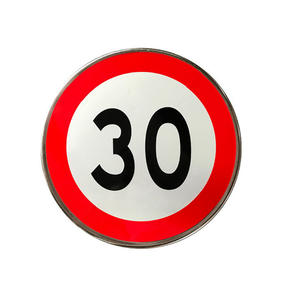 تحذير السلامة المرورية على الطرق لوحة الألومنيوم العاكسة - Product Image 1