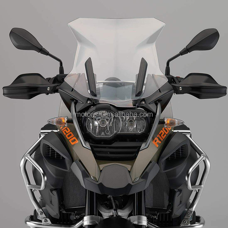 Support Pare-brise Moto – BMW R1200GS LC / Adventure 2013-2018 – Noir – Neuf