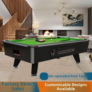 Mesa de billar operada con monedas, estándar para adultos, para salas de juego americanas, comercial para interiores, multifunción, modelo personalizado, China, mesa de billar para interiores - Product Image 6
