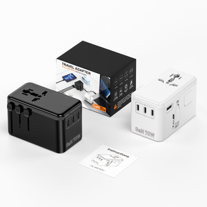 Adaptateur de <span class=keywords><strong>voyage</strong></span> universel HL-A06-PD70W, <span class=keywords><strong>prise</strong></span> internationale, adaptateur de charge mondial multi-prises avec câble rétractable Type C - Product Image 6
