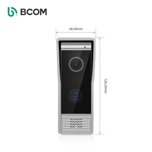 Écran tactile appartement système d'interphone contrôle Mobile téléphone de porte intelligent sans fil Wifi IP moniteur Tuya porte interphone vidéo