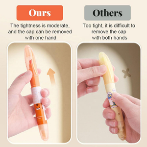 Juego de Marcadores Enmi Morandi Macaron, Gran Capacidad, 6 Piezas, Resaltadores Borrables en Colores Claros para Arte y Notas - Product Image 5