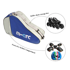 Bolsa Profesional para Patines de Ruedas, Bolsa de Gran Capacidad para Patines en Línea, Mochila Impermeable con Compartimento para Casco, para Patinadores Adultos - Product Image 1