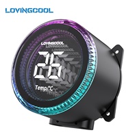 Lovingcool 2026 Nouvelle Arrivée Refroidisseur Liquide Tout-en-un pour CPU à Haute Dissipation Thermique, Boîtier Gaming, Affichage Personnalisable de la Température, Refroidisseur Liquide pour Ordinateur
