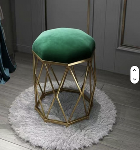 เก้าอี้แต่งหน้าเหล็กดัดสไตล์หรูหราทันสมัยแบบนอร์ดิกสำหรับสาวๆ ลดราคาพิเศษ - Product Image 6