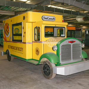 Carrito de Comida Móvil Multifuncional de Acero Inoxidable con Energía Integrada para Servicio de Pizza, Hot Dogs, Helados, Snacks y Comida Rápida - Product Image 5