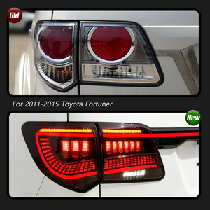 Conjuntos de luces traseras TYPY para Toyota Fortuner 2011-2015, convertibles a luces traseras LED de ancho completo con intermitentes secuenciales. - Product Image 4
