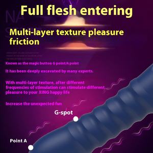 Novo Adulto Feminino Sexo Brinquedos G-Point Segunda Maré Massageador Corporal SM Posterior Anal Plug Vibradores 100% USB à Prova D 'Água Recarregável - Product Image 4