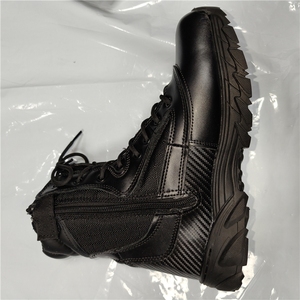 Bottes tactiques respirantes TSB10 en cuir noir et kaki, bottes tactiques Typhoon, bottes de jungle pour zones chaudes - Product Image 2