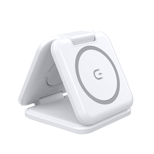 Cargador inalámbrico magnético plegable original de fábrica 3 en 1 para iPhone reloj auricular 15W carga rápida plegable - Product Image 5