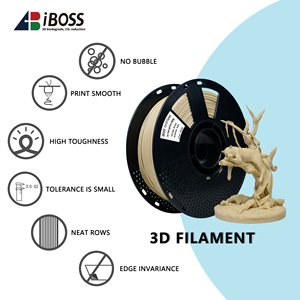 Filamento PLA+ para Impresora 3D de Iboss Factory Direct, Color Marrón Claro Mate, 1.75mm, Tecnología de Formación FDM, Filamento para Impresión 3D - Product Image 5