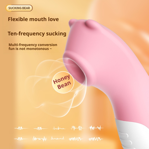 Sıcak satış seks oyuncak sevimli ayı emme vibratör bayanlar klitoral meme masaj enayi orgazm geliştirmek seks oyuncakları kadınlar için vibratör - Product Image 3