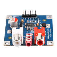 PCM5102/PCM5102A dekoder DAC I2S pemutar dirakit papan 32Bit 384K di luar ES9023 papan dekoder modul