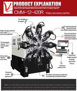 Gebruikte 12-assige Cnc Veerwikkelmachine 1.2-4.0Mm Onregelmatige Batterijdraadvormmachine Met Plc-Kerncomponenten - Product Image 2