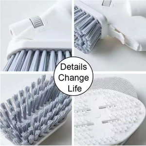 Kitchen <b>Bathroom</b> Replacement Spare Parts Water Spray Brush Scrubber Brushes Set Window Cleaning Tools Cleaning Brush - Product Image 4