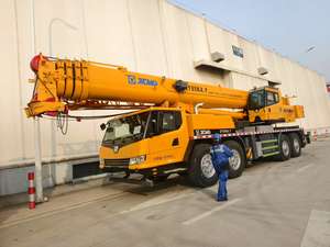 2020 utilisé 85 tonnes capacité de levage Construction <span class=keywords><strong>camion</strong></span> à <span class=keywords><strong>benne</strong></span> basculante grues composants de marque chinoise-moteur boîte de vitesses moteur pompe PLC-à vendre - Product Image 3