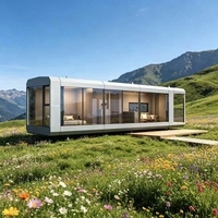 Royalstar F40 Maison Modulaire Préfabriquée, Mini-Maison Portable, Hôtel Capsule Moderne pour Sites Touristiques Célèbres, Logement Conteneurisé