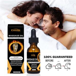 Venta Directa de Fábrica, Precio Más Bajo, Aceite para el Cuidado Íntimo Masculino Crazylife, Aceite Sexual para Parejas Sin Efecto Anestésico, Aceite de Masaje - Product Image 4