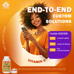 <span class=keywords><strong>Compresse</strong></span> Masticabili di <span class=keywords><strong>Vitamina</strong></span> <span class=keywords><strong>C</strong></span> 500mg, 1000mg per Porzione, Integratore Alimentare a Basso Contenuto Calorico di Ascorbato di Sodio per Adulti Disponibile - Product Image 4