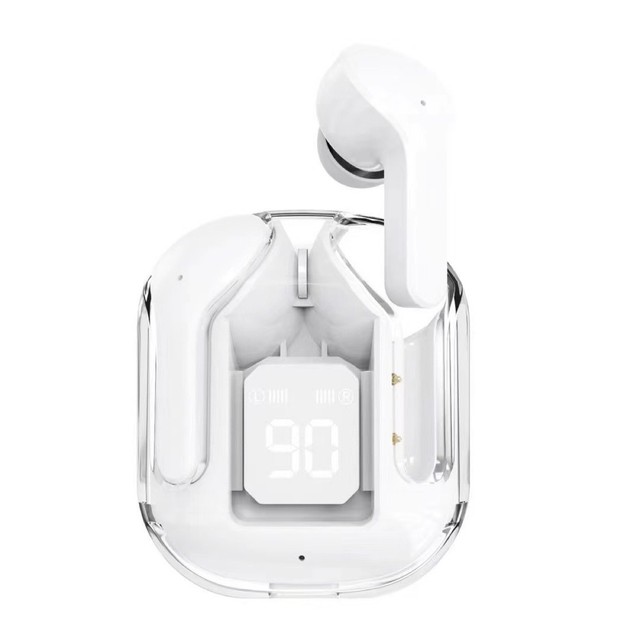 Ultrapods Crystal Portable Bt Led Display Mini Wireless Earbuds Gaming Headphones In-ear T2 Earphone Tws Air31