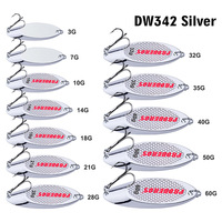 Cuillère de pêche à la truite en argent et or Newbility 3g 7g 10g 14g 18g 21g 28g 32g 35g 40g 50g 60g, leurres de pêche en métal