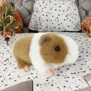 Peluche Capybara en Coton Biologique Ultra Douce, Animal en Peluche <span class=keywords><strong>Cochon</strong></span> <span class=keywords><strong>d</strong></span>'<span class=keywords><strong>Inde</strong></span>, Poupée Cavy Confortable pour Enfants, Idéal Cadeau - Product Image 3