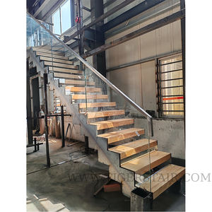 Risparmio di spazio Design sottile casa moderna applicazione appartamento Loft doppia scala trave laterale - Product Image 5