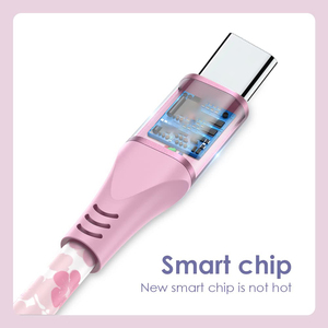 Matériaux respectueux de l'environnement en cuir Pu Câbles de chargeur de charge rapide Câble Usb vers Type-C Usb C - Product Image 5