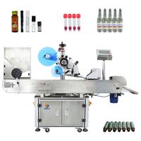 Machine d'impression d'étiquettes numériques personnalisées Machine d'étiquetage de bouteilles rondes à rouleaux horizontaux automatiques Rouleau d'aplicateur d'étiquettes à rouleaux