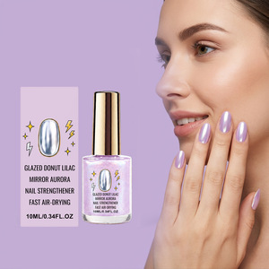 Esmalte de Uñas para Manicura en Casa, Brillo Espejo, Tono Malva, Aplicación Suave, Protección Contra Rayones, Superventas - Product Image 1