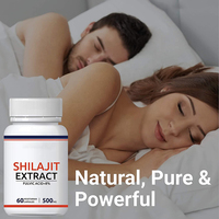 Marque privée OEM Plus, santé masculine, extrait de racine de Shilajit, capsules de Shilajit, gommes de Shilajit