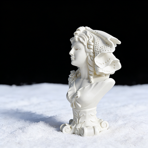 Statue en plâtre de Paris personnalisée, modèle de <span class=keywords><strong>buste</strong></span> féminin - Product Image 5