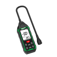 Détecteur de fuite de réfrigérant haute précision pour climatiseur, réfrigérateur, usage automobile, alarme sonore et lumineuse, 3 piles AAA, <10s