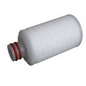 ガスフィルター 0.1μm 5インチ PES膜 ジュニアフィルターカートリッジ CO2ガスろ過用 - Product Image 1