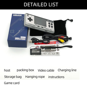 <span class=keywords><strong>Console</strong></span> <span class=keywords><strong>de</strong></span> <span class=keywords><strong>jeu</strong></span> vidéo portable FC3000 intégrée <span class=keywords><strong>2000</strong></span> jeux classiques <span class=keywords><strong>Console</strong></span> portable prise en charge 8 formats lecteur <span class=keywords><strong>de</strong></span> <span class=keywords><strong>jeu</strong></span> sortie AV - Product Image 5