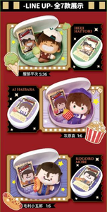 Lot de 6 boîtes en gros LDCX Yummybox Detective Conan Movie Foodie Moments – Boîte mystère en peluche pour collection de cadeaux d'anniversaire et jouets - Product Image 4
