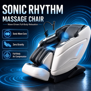 Sonic Rhythm Voice <b>Control</b> Zero Gravity Daddy 6d 4d Luxury Large Size Sonic Chair Airbag Replace - Product Image 1