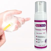 Offre Spéciale : Kit de Soin Intime Féminin – Mousse Nettoyante Yoni à l'Acide Borique, Antibactérienne, Nettoyage en Profondeur, Contrôle des Odeurs, Équilibre du pH
