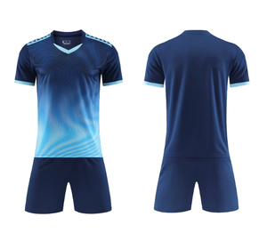 Camiseta de Fútbol Personalizada con Logotipo para Hombre, Ligera, Transpirable, Ecológica, de Secado Rápido, Anti-UV, 100% Poliéster, Ropa Deportiva - Product Image 3