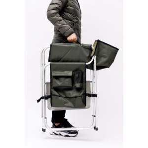 Fauteuil de Réalisateur Léger et Surdimensionné Db avec Cadre en Aluminium et Tissu Oxford, avec Table Latérale pour Utilisation en Extérieur et Jardin - Product Image 5